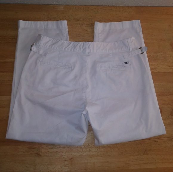 Vineyard Vines Pants - Vineyard Vines White Cropped Pants